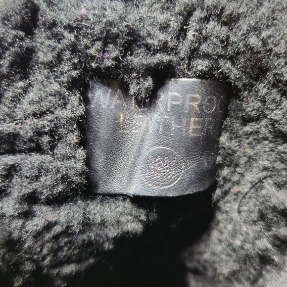 Andre Assous Odalys Womens Size 39M Black Suede Fur Lined Pull On Short Boots - Picture 7 of 12